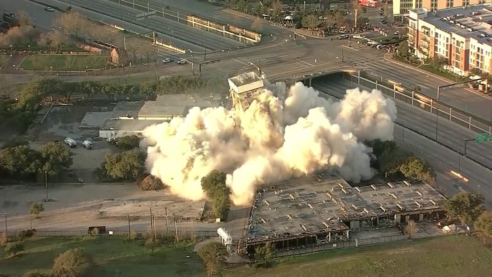‘Leaning Tower of Dallas’ is online star after implosion