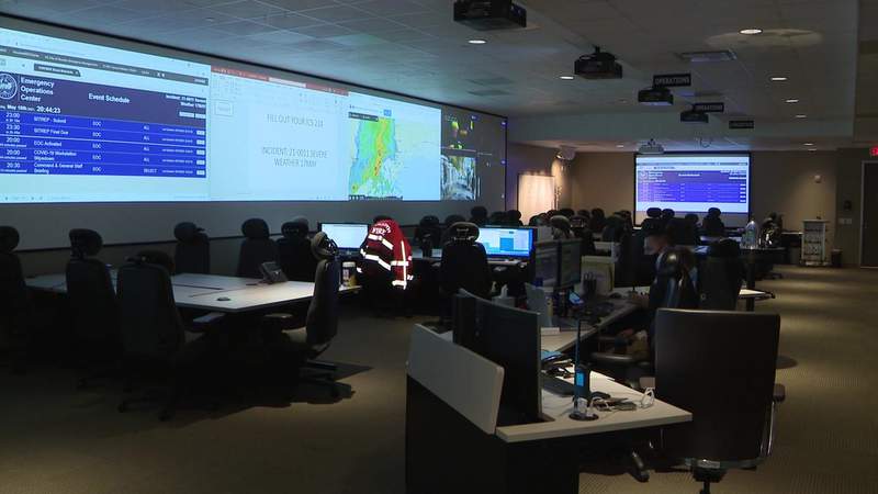 Houston activates emergency operations center as storms move through area