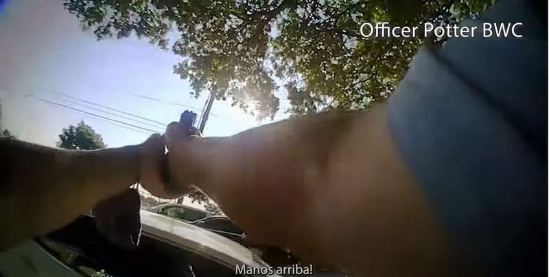 GRAPHIC VIDEOS: HPD releases bodycam footage after quadruple murder suspect dies by apparent suicide during arrest attempt