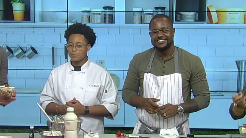 Houston father-son duo from ‘Top Chef Family Style’ share their no-bake cheesecake recipe
