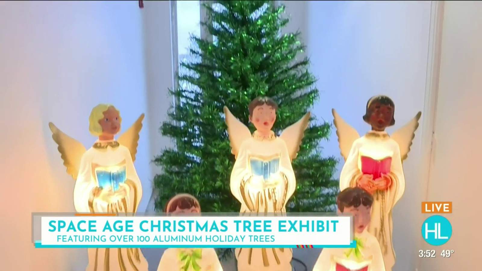 Experience a blast of Christmas past with Space Age Christmas Trees