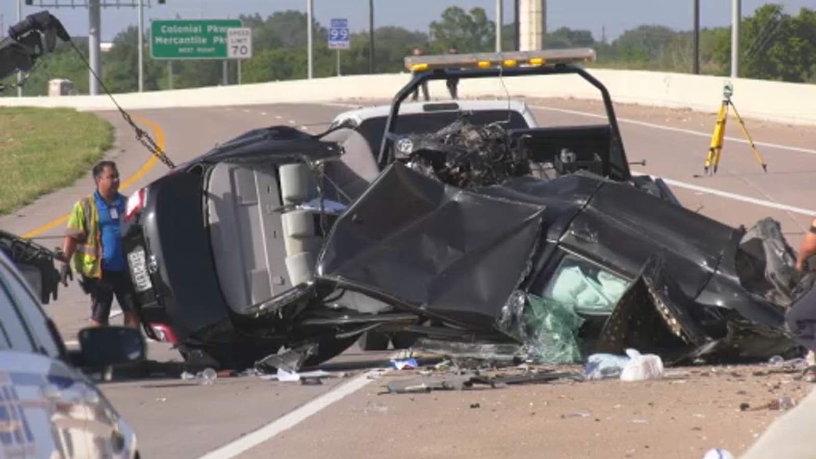 HCSO: Driver killed in crash on Grand Parkway