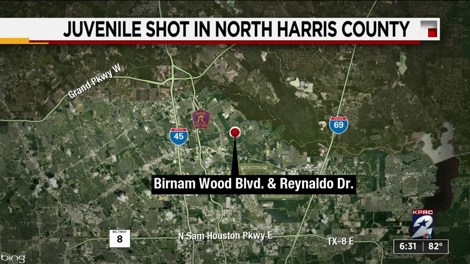 Investigation underway after juvenile shot in north Harris County, deputies say