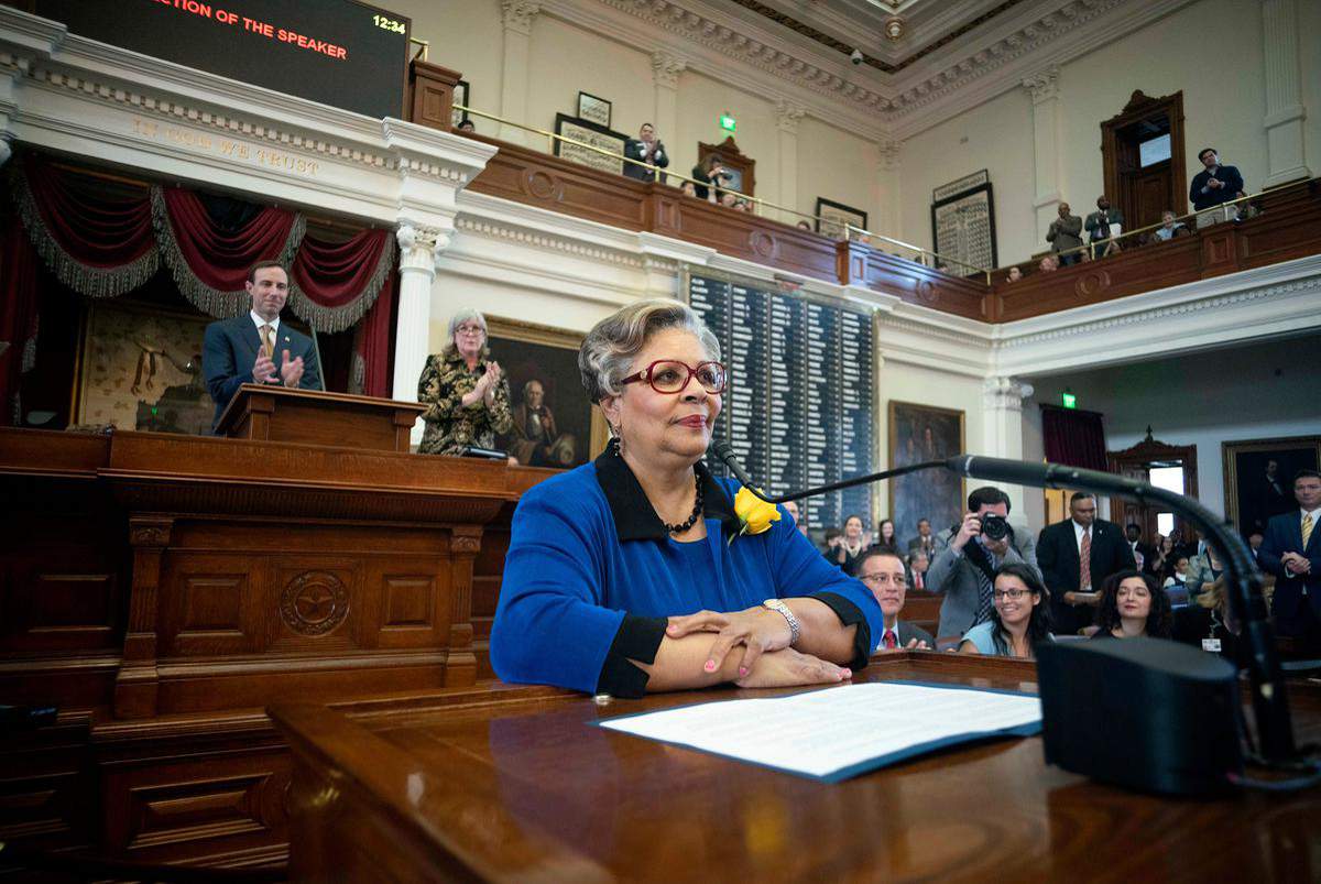 Democratic state Rep. Senfronia Thompson files to run for speaker of the Texas House