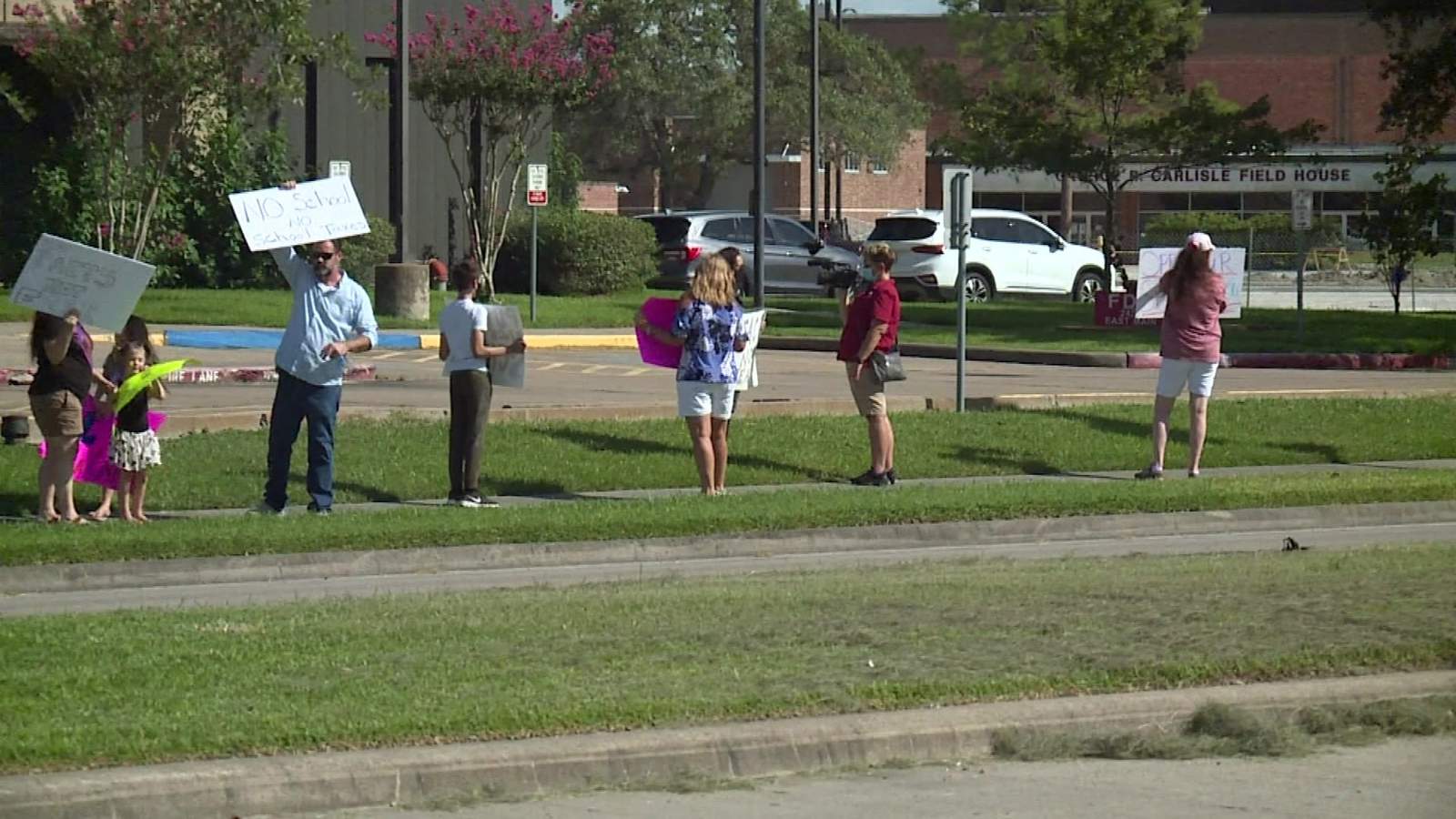 Some Clear Creek ISD parents demand in-person learning begin no later than Sept. 8