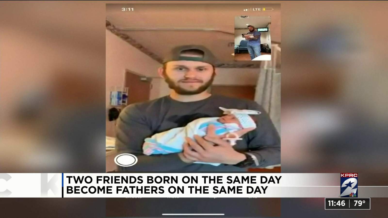 One Good Thing: Two friends born on the same day become fathers on the same day
