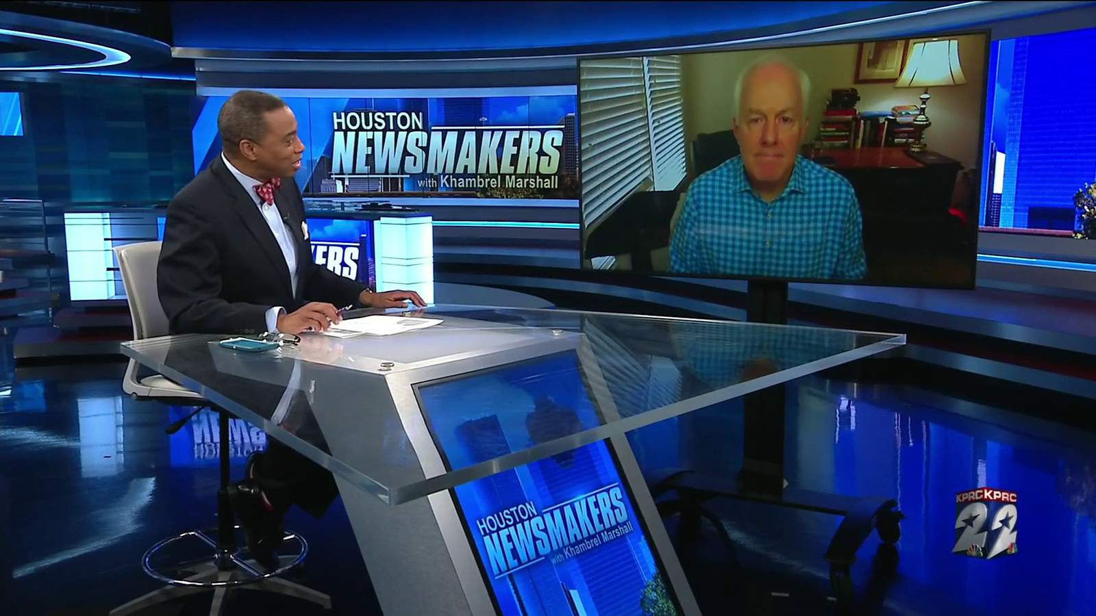 Houston Newsmakers: Cornyn confident but not comfortable