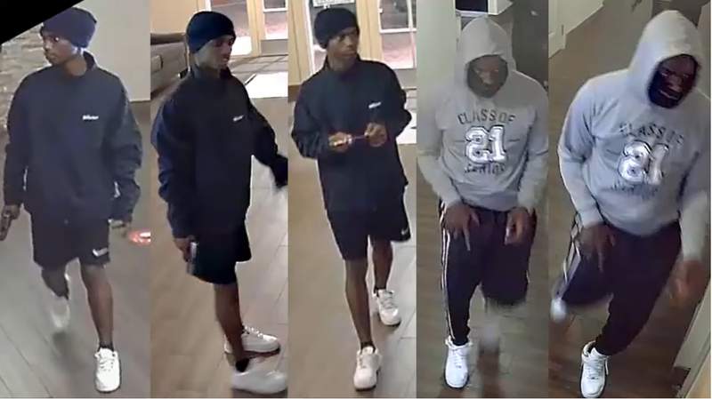 VIDEO: Do you recognize them? Gun-wielding hotel robber, his associate with ‘Class of ‘21′ shirt caught on camera in July heist