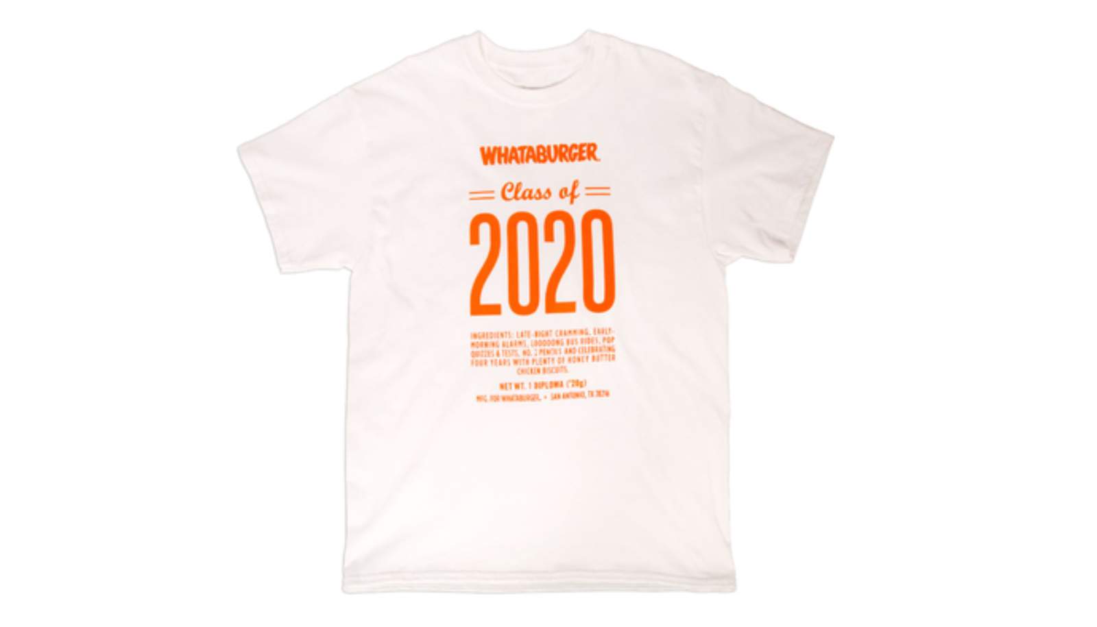 Whataburger celebrates the Class of 2020 with these burger-tastic gifts