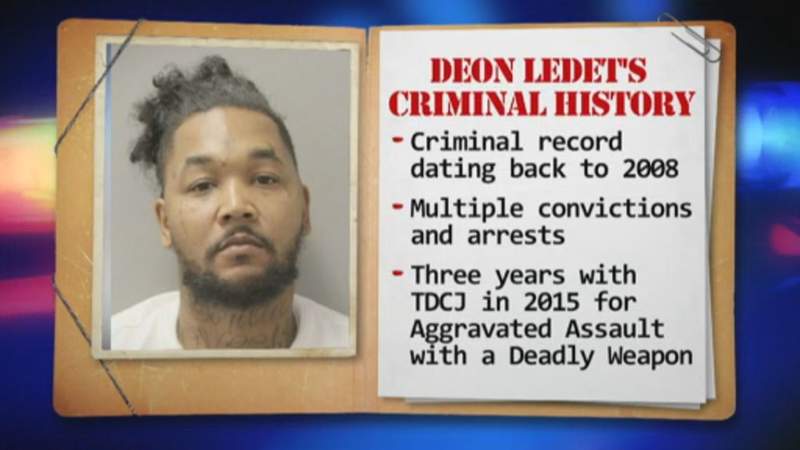 Deon Ledet: This is what we know about the suspect in the HPD shooting of 2 officers, according to family