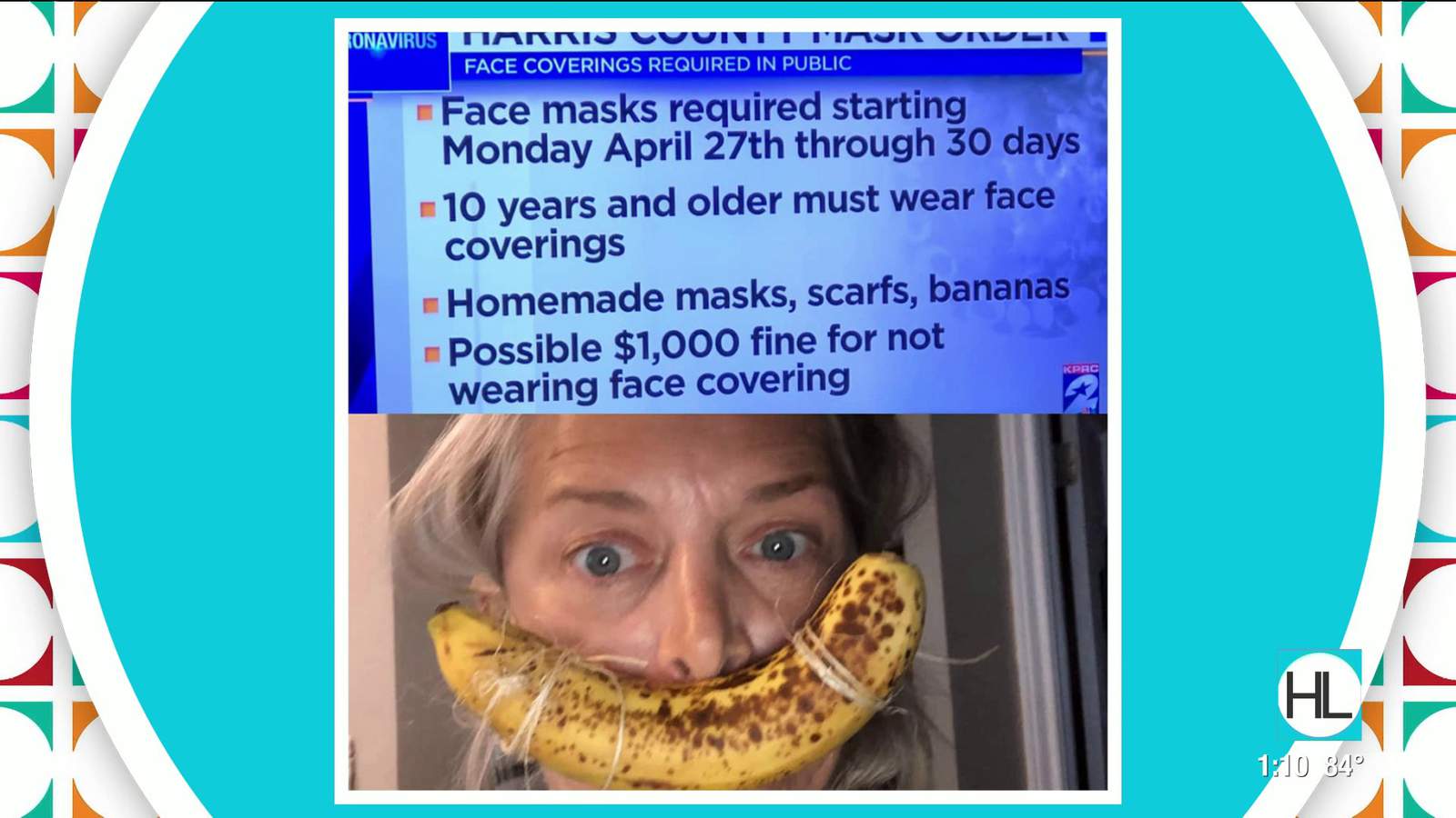 Going bananas at KPRC 2: We aren’t masking our mistake