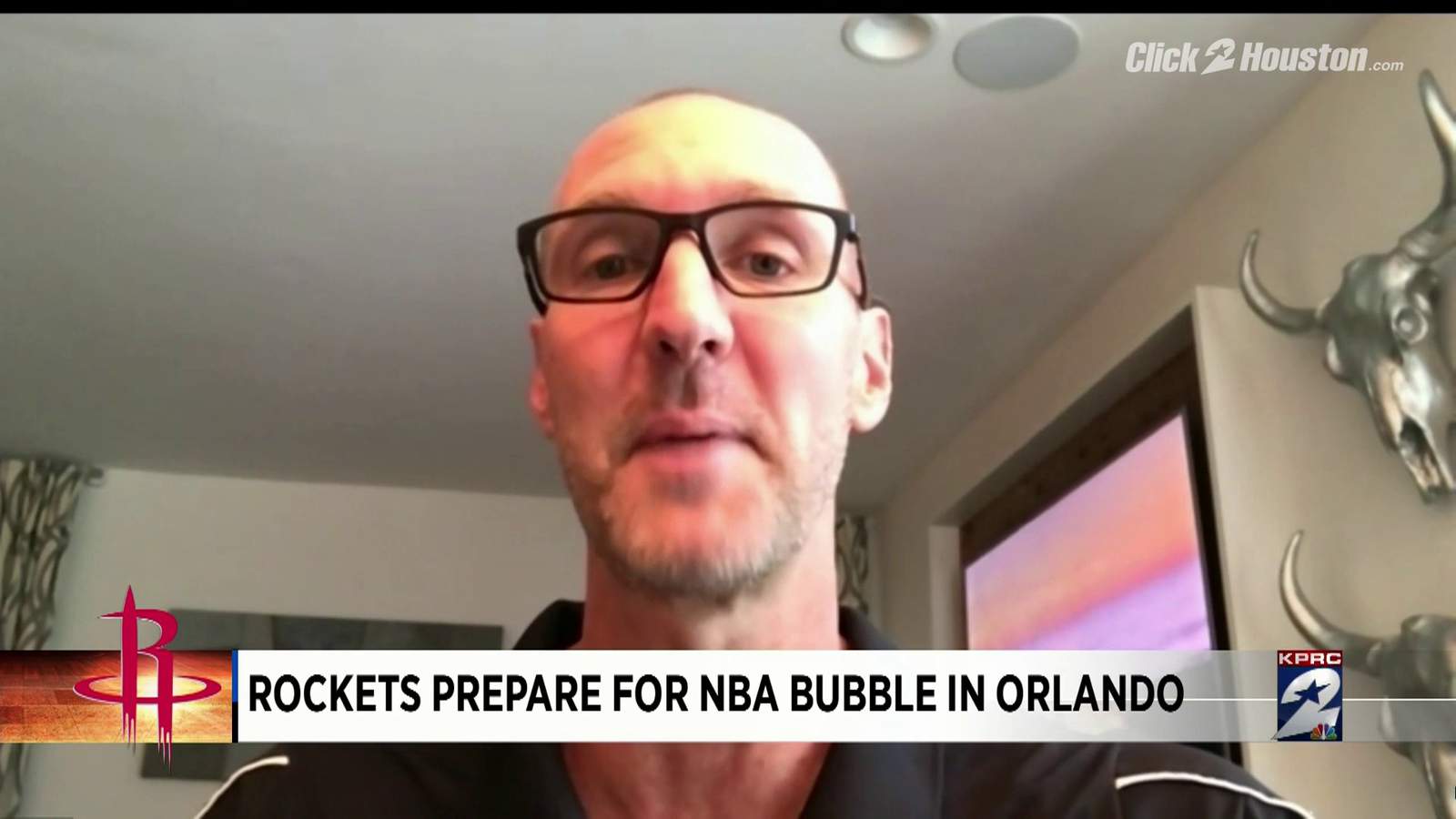 Former Rockets player, current analyst Matt Bullard talks NBA restart
