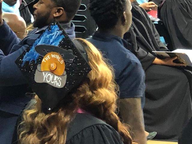 PHOTOS: Students dazzle graduation caps with inspirational messages at Texas Southern University
