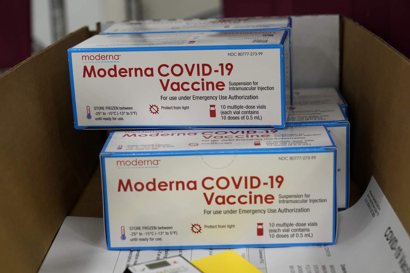 Harris County Public Health to receive first shipment of Moderna vaccine this week