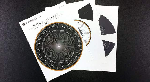 Kid project: How to make a Moon Phases Calendar and Calculator
