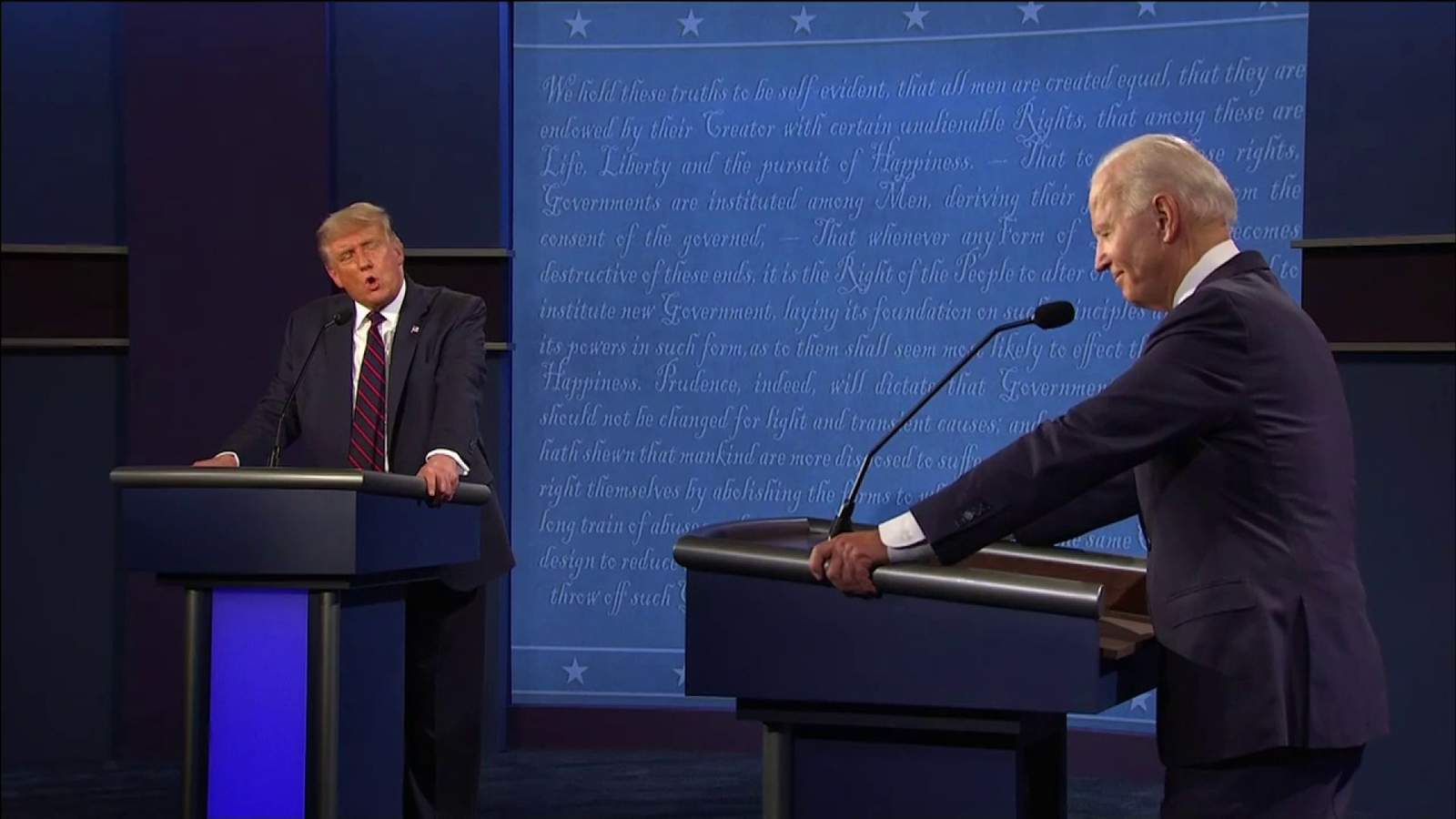 Social media trolls Biden, Trump over first presidential debate clash