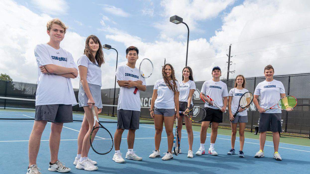 Through the Lens: Concordia Lutheran Tennis