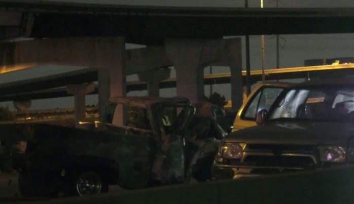 Woman stranded on North Freeway hit and killed by suspected underage drunk driver, police say