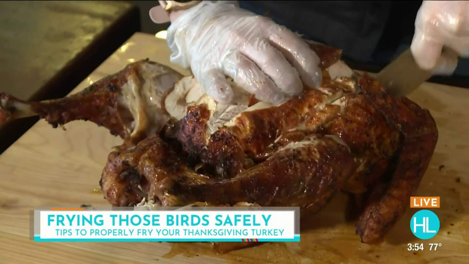 Frying your Thanksgiving turkey safely this holiday season