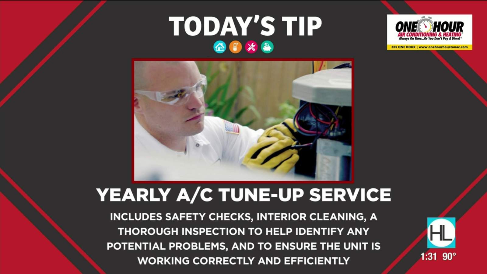 Tip Tuesday: Why you need a yearly tune-up on your homes air conditioner