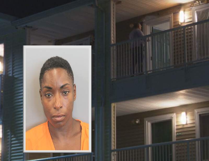Woman charged with fatally stabbing man at West Houston hotel, police say