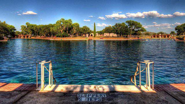Did you know the world’s largest spring-fed swimming pool is in Texas?