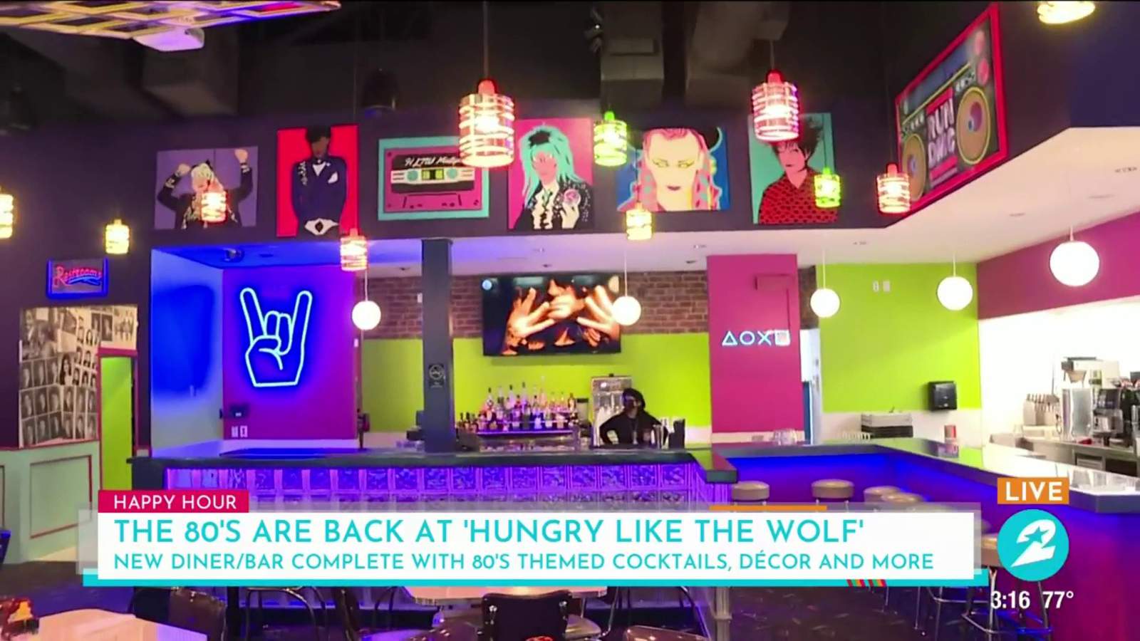 Houston’s only ’80s themed diner and bar ‘Hungry Like the Wolf’ now open in The Heights