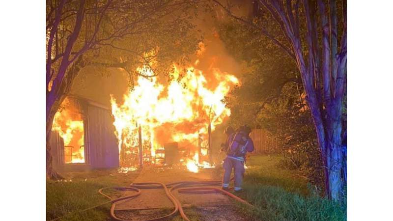 Officials blame fireworks for large house fire in Highland area