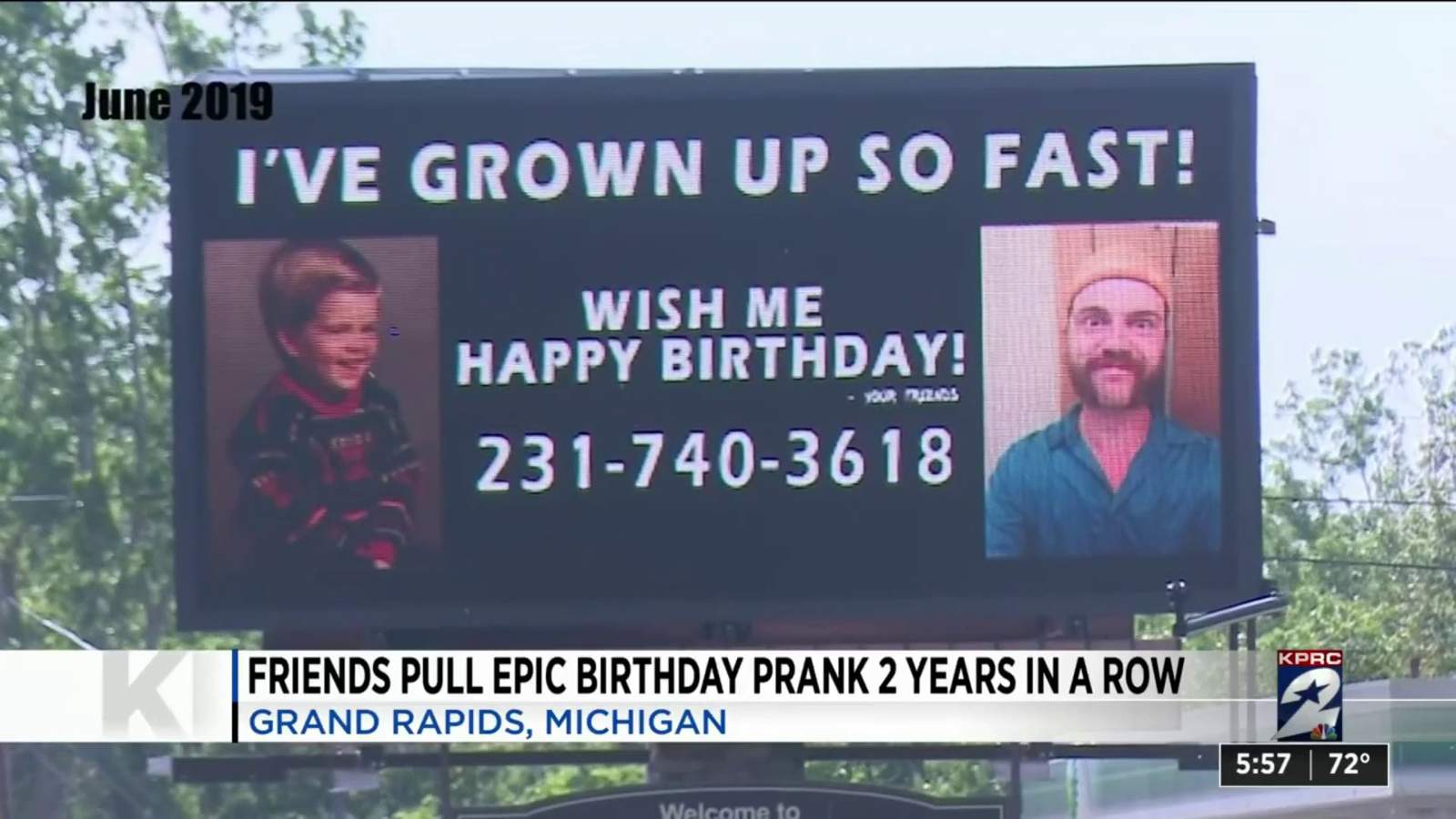One Good Thing: Michigan man pranked for 2nd year in a row on his birthday