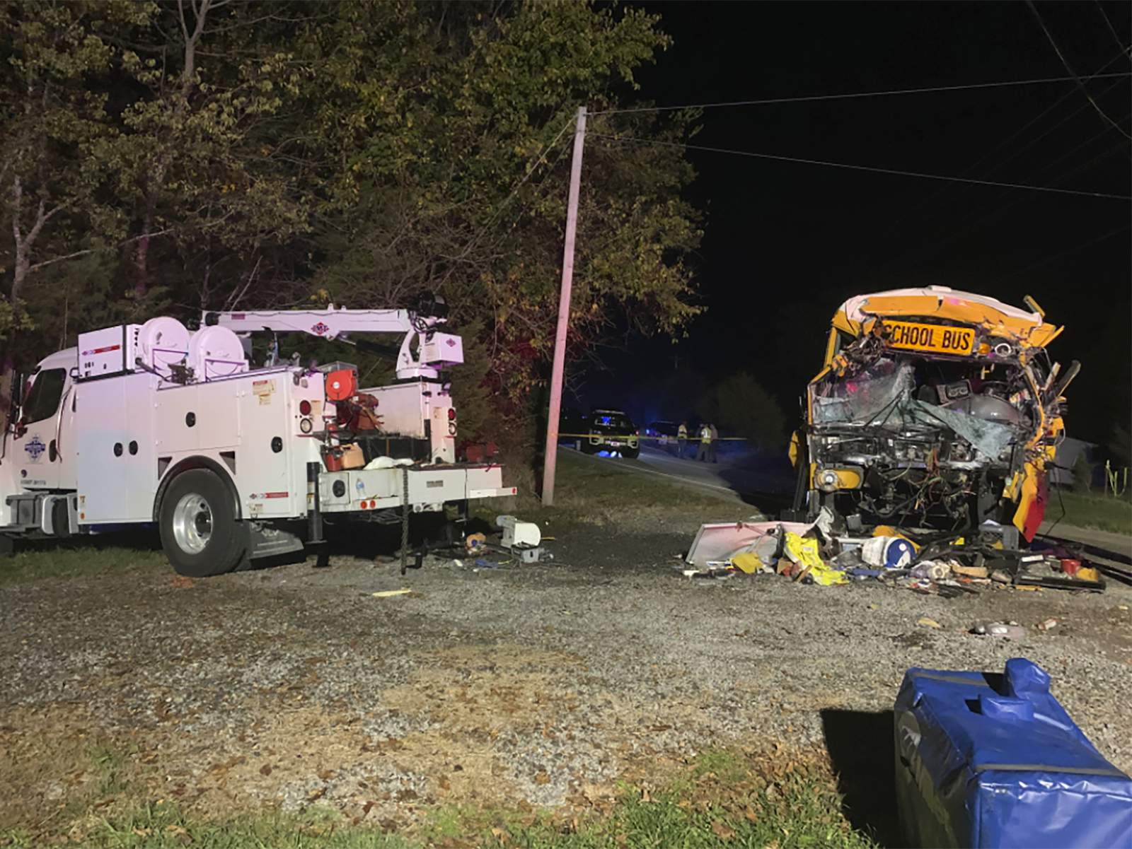 NTSB investigating crash that killed school bus driver, girl