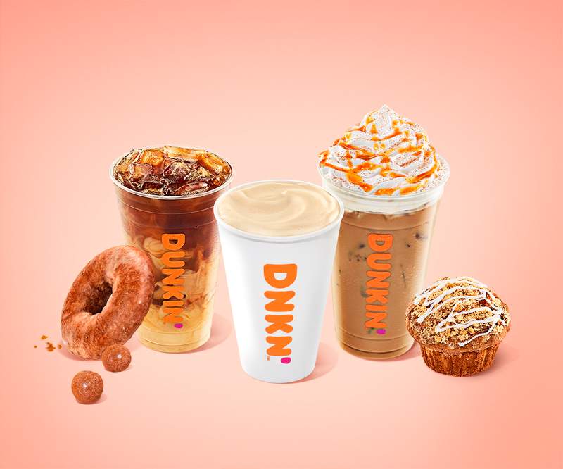 Get your fall fix early: Pumpkin spice-flavored drinks and treats return to Dunkin’ this week