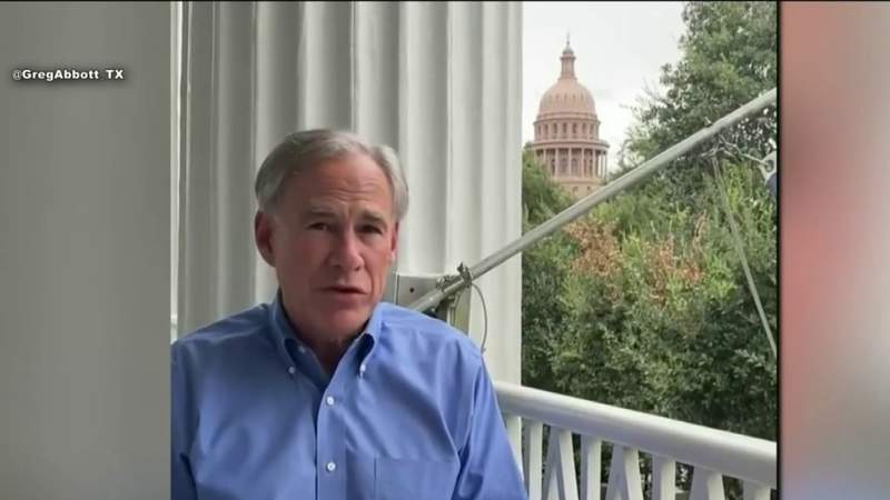 Gov. Greg Abbott, who is fully vaccinated, tests positive for COVID-19