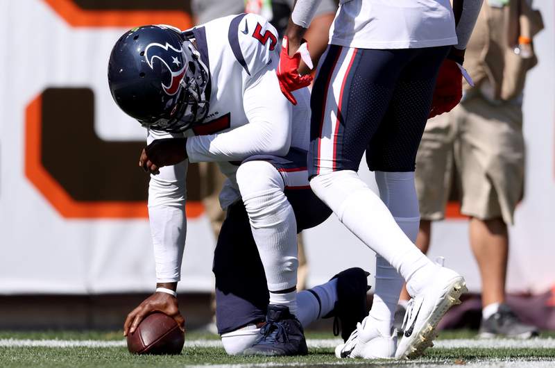 Houston Texans starting QB Tyrod Taylor could be out up to a month, KPRC 2 confirms