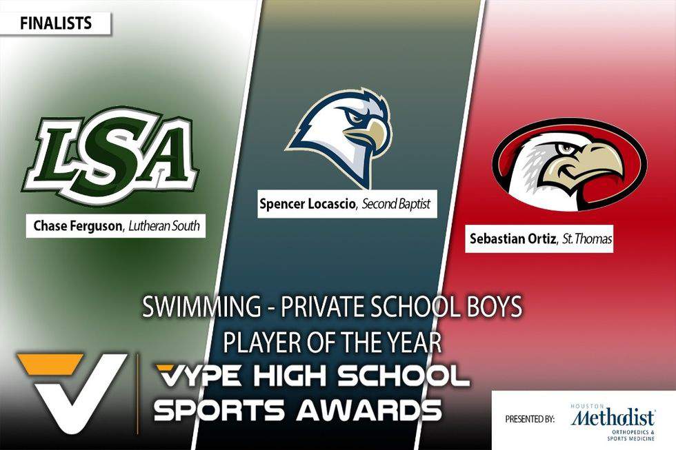 VYPE Awards 2020: Private School Boys Swimming
