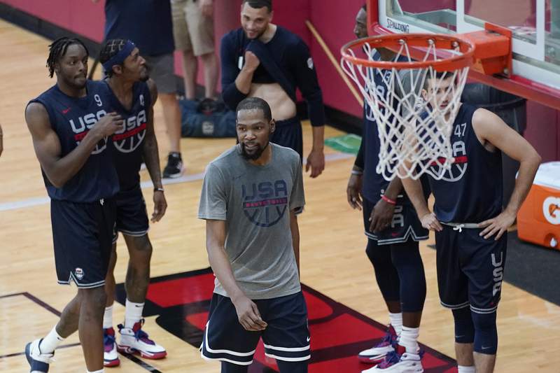 'He loves to win': Durant seeking a third Olympic gold medal