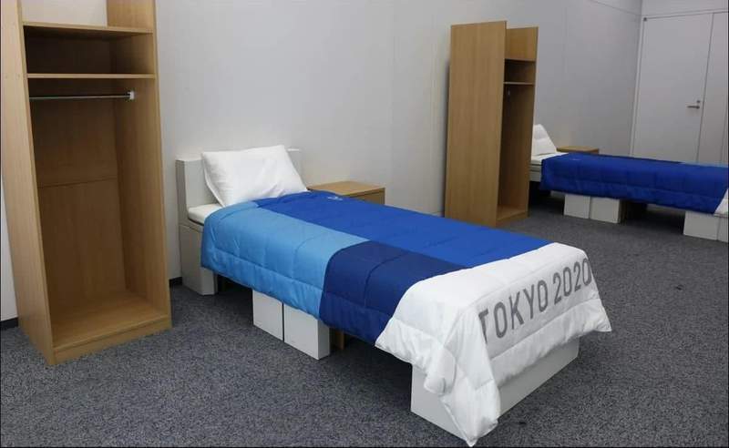 Are the cardboard beds in the Olympic Village really ‘anti-sex’?Athletes take on claims in hilarious posts, videos