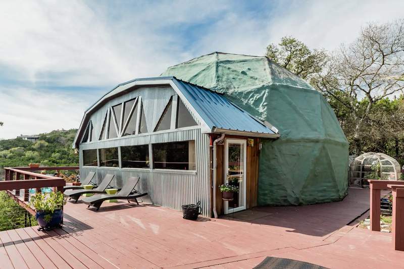 Dome sweet dome: This geodesic dwelling in the woods might be one of the quirkiest Airbnbs in Texas