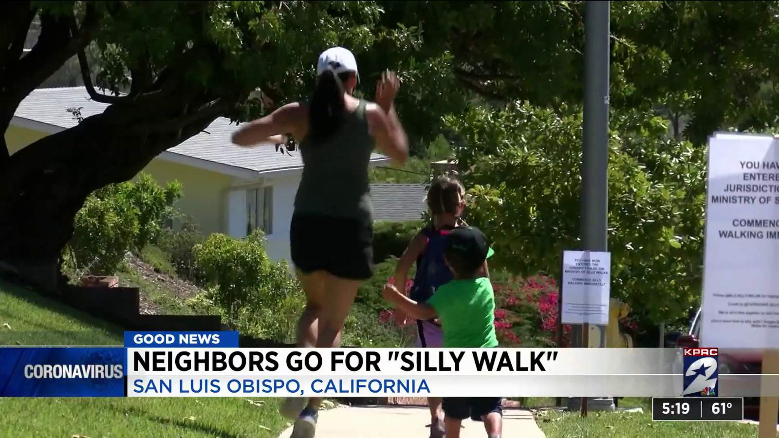 One Good Thing: Residents go for ‘silly walks’ in California neighborhood