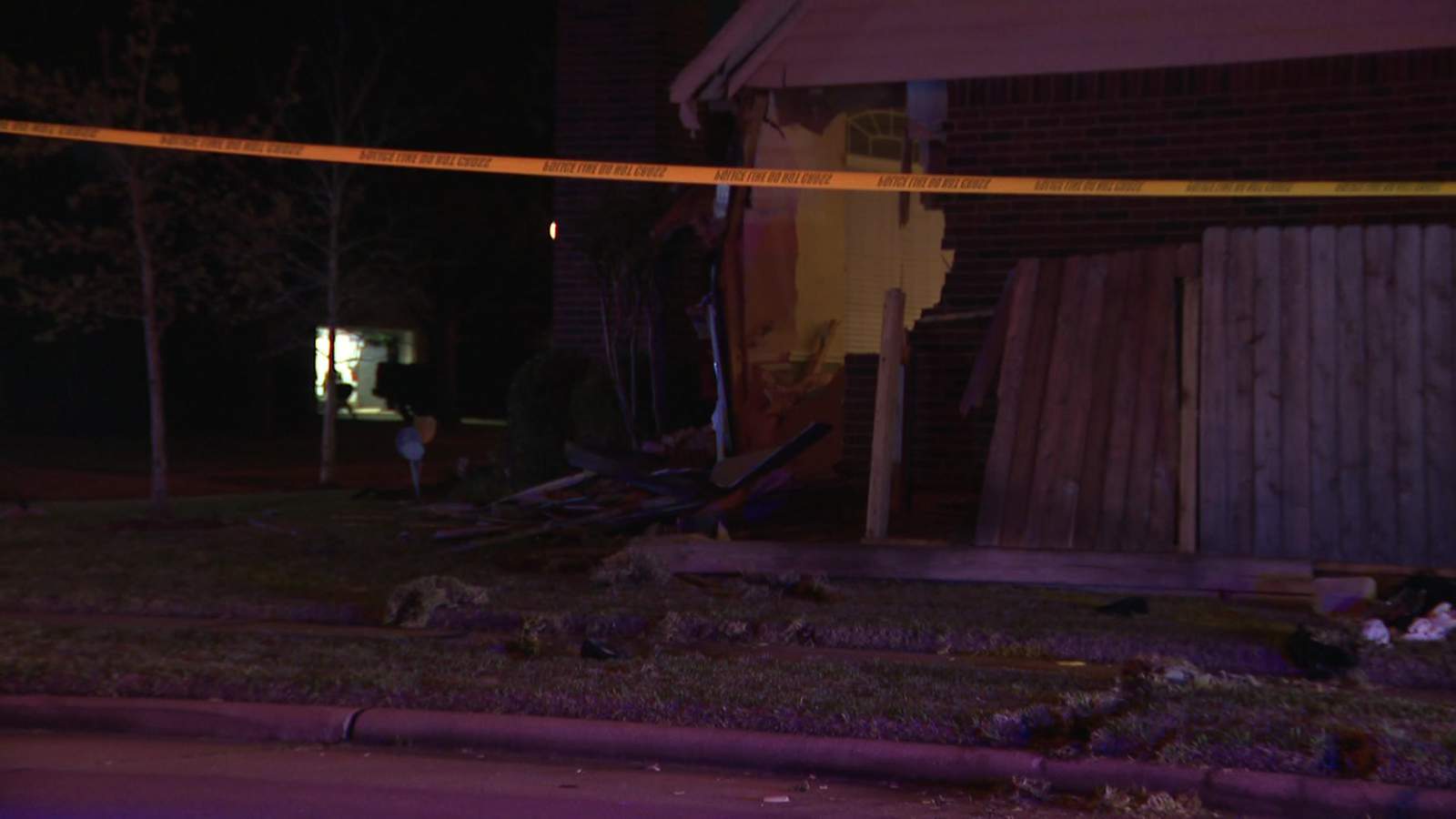 Driver crashes into Spring home during road rage incident
