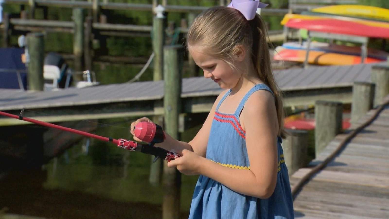 6-year-old angler hooks long-lost cell phone