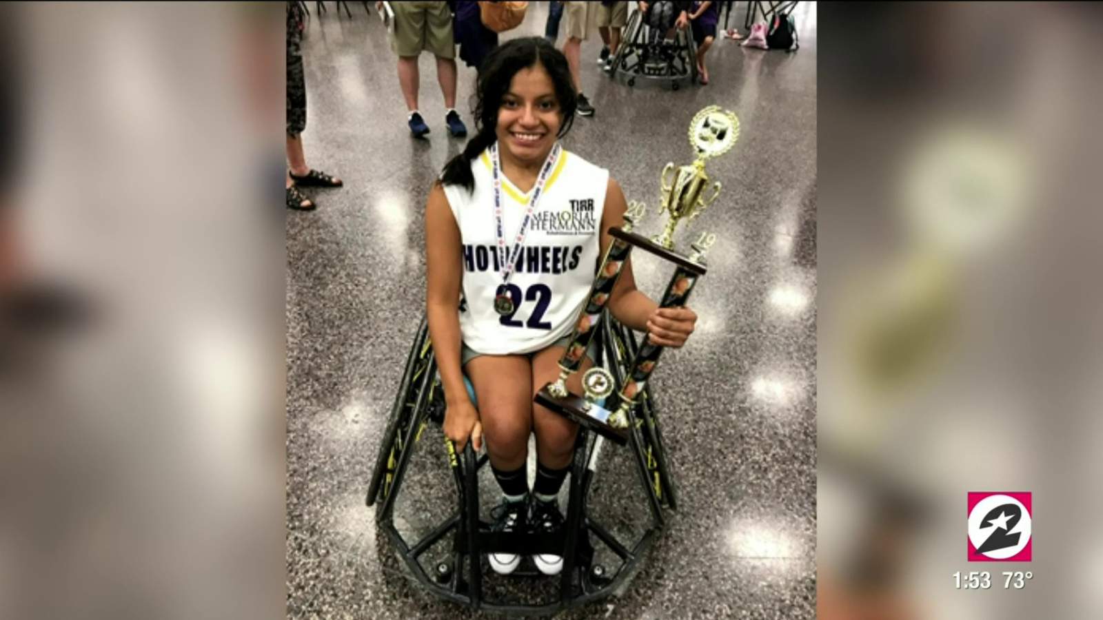 Im so much more than just a chair High School para-athlete finds strength in track and field