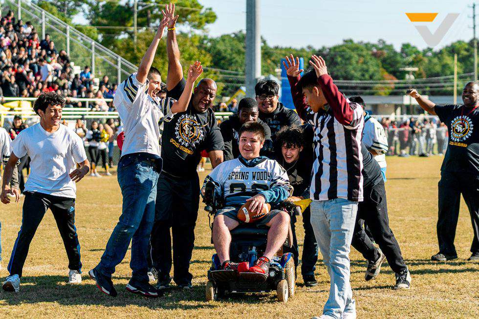 Spring Woods HS Unified Football Play wins 2020 VYPE Viral Video Madness