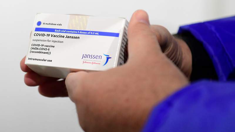 Texan hospitalized after receiving Johnson & Johnson vaccine, state officials say