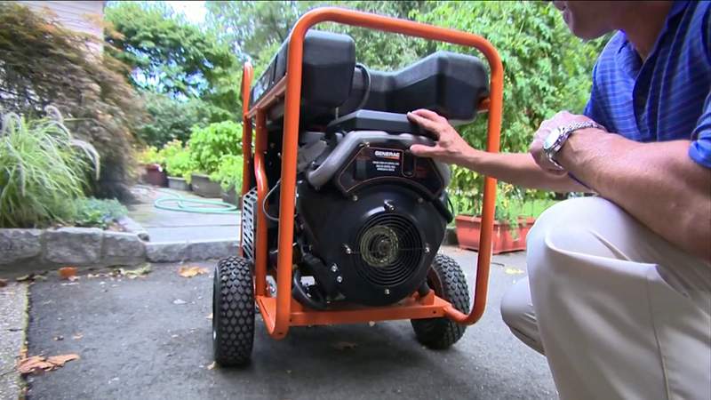 Generator safety during Hurricane Nicholas’ power outages
