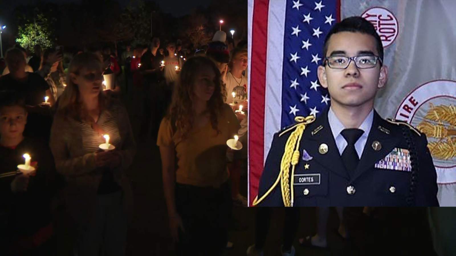 Friends, students and community gather to celebrate the life of Bellaire High School student César Cortés