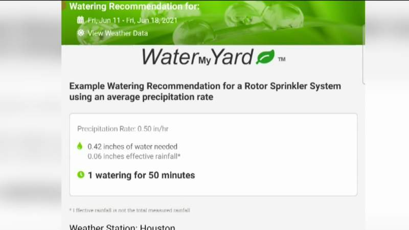 Download the FREE Water My Yard app to help save you money and keep your lawn beautiful