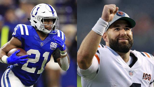Chase Daniel Nyheim Hines Lead Fantasy Sleepers For Week 5