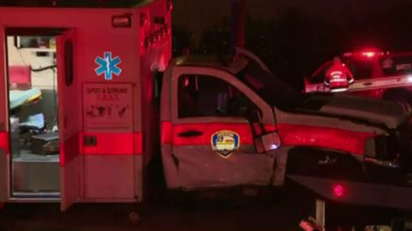 Houston Fire Department ambulance involved in crash in southwest Houston, police say