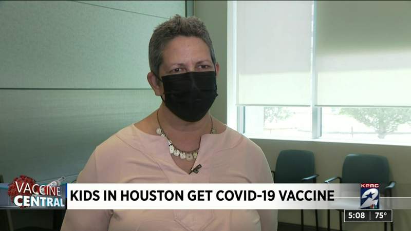 Houston area teens among first to be vaccinated in 12 through 15 age group