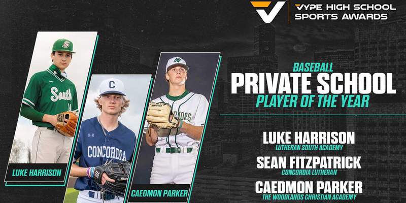 2021 VYPE Awards: Private School Baseball Player of the Year Finalists